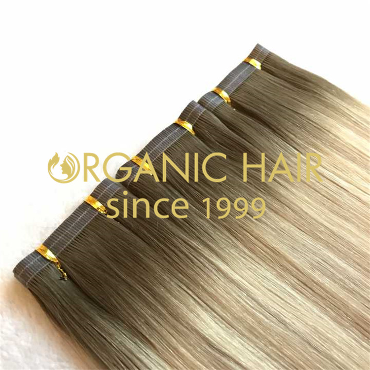 Hybrid hair weft-ombre color  H93